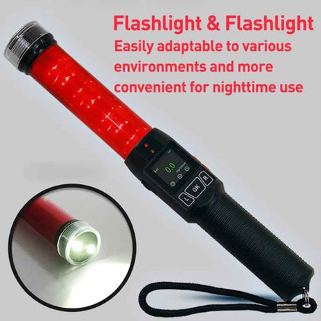 Cheetah No. 1 Alcohol Tester Blowing Baton Alcohol Tester With Flashlight Function，CN Plug, With Flashlight Function, CN Plug, With Flashlight Function, EU Plug