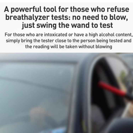 Cheetah No. 1 Alcohol Tester Blowing Baton Alcohol Tester With Flashlight Function，CN Plug, With Flashlight Function, CN Plug, With Flashlight Function, EU Plug