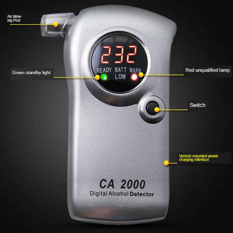 CA2000 Alcohol Tester Blowing Type Ethanol Concentration Tester, CA2000