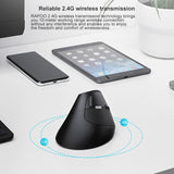 Rapoo MV20 Ergonomic Wireless Silent Vertical Mouse, Sound Version, Silent Version