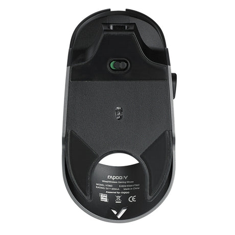 Rapoo Keys Dual Mode Macro Programmable Symphony RGB Backlit Wireless Gaming Mouse - LYDARZ