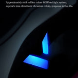 Rapoo VT960 1600 DPI 7 Keys Dual Mode Macro Programmable Symphony RGB Backlit Wireless Gaming Mouse