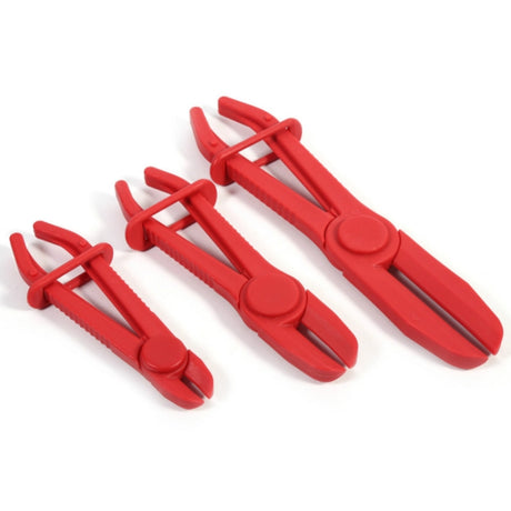 3 PCS/Set Car Nylon Hose Clamp Tool Set Brake Fuel Water Line Clamp Plier - LYDARZ