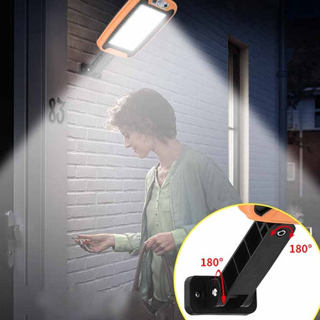 Solar Outdoor Waterproof Wall Light Human Body Induction Garden Light Fence Lighting Street Light - LYDARZ