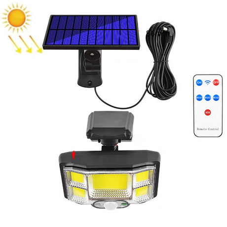 TG-TY085 Solar Outdoor Human Body Induction Wall Light Household Garden Waterproof Street Light - LYDARZ