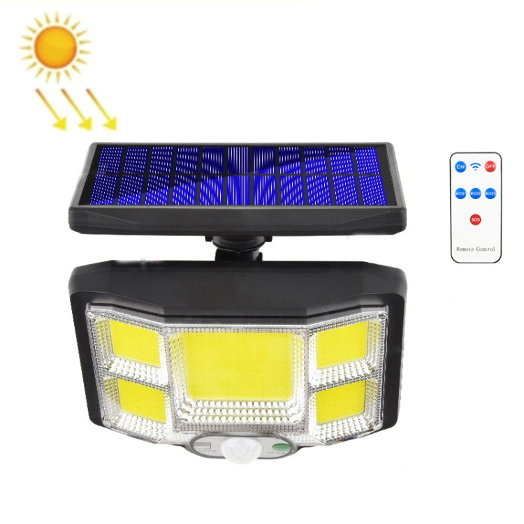 TG-TY085 Solar Outdoor Human Body Induction Wall Light Household Garden Waterproof Street Light wIth Remote Control, Spec:, 96 LED Integrated, 96 COB Integrated, 96 LED Separated, 96 COB Separated, 168 LED  Integrated, 168 COB  Integrated