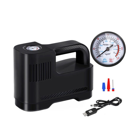 Portable Multi-Function Smart Car Inflatable Pump Electric Air Pump, Style:, Wired No Light Pointer - LYDARZ