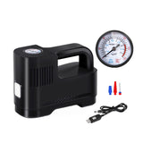 Portable Smart Car Air Pump - Multi-Function Electric Inflatable Pump, Wired No Light Pointer