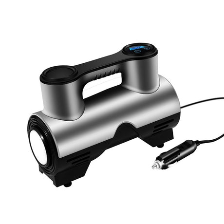 Car Inflatable Pump Portable Small Automotive Tire Refiner Pump, Style:, Wired Pointer With Lamp - LYDARZ