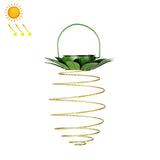 Solar Pineapple Lights with Simulation Surveillance Camera - Glare Anti-Thief LED Wall Lamp