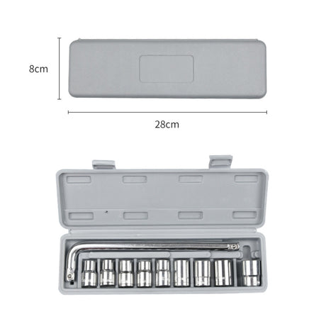 CY-0117 Sleeve Combination Tool Set Ratchet Repair Emergency Tricycle Auto Repair Multi-Function Set - LYDARZ