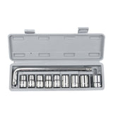 CY-0117 Juego de herramientas para reparación de triciclos: herramienta combinada de emergencia con trinquete multifunción para reparación de automóviles