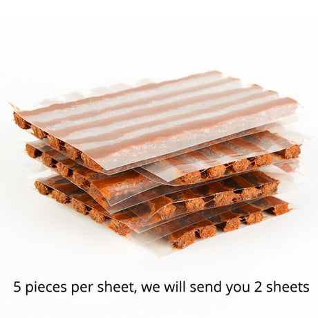 5 PCS Car Motorcycle Bike Tyre Repairing Rubber Strips Tyre Puncture Emergency Repair Strips Stiring Glue - LYDARZ