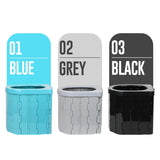 Car Toilet Integrated Portable Folding Toilet for Outdoor Camping - Lightweight Gray Portable Toilet for Camping