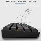 LEAVEN Gaming Office Computer RGB Wireless Bluetooth + Wired Dual Mode Mechanical Keyboard - LYDARZ