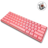 LEAVEN RGB Mechanical Keyboard - Dual Mode Wireless Bluetooth & Wired Gaming Office Keyboard
