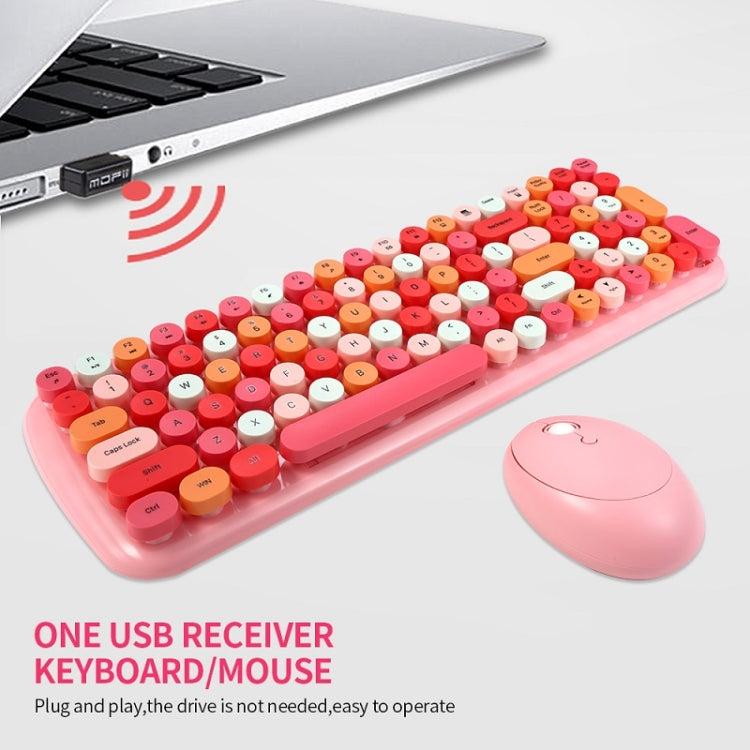 MOFii Candy XR Color Wireless Keyboard And Mouse Set