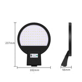 LED Solar Motion Sensing Outdoor Street Lamp Head Garden Community Lighting Wall Lamp, Style:, Sensor, Remote Control+Sensor