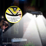 TG-TY074 Solar Garden Wall Lamp - Human Body Induction Outdoor Corridor Light