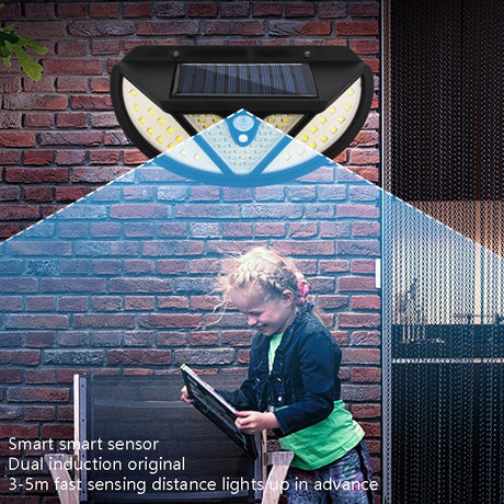 TG-TY074 Solar Human Body Induction Garden Wall Lamp Outdoor Corridor Light - LYDARZ