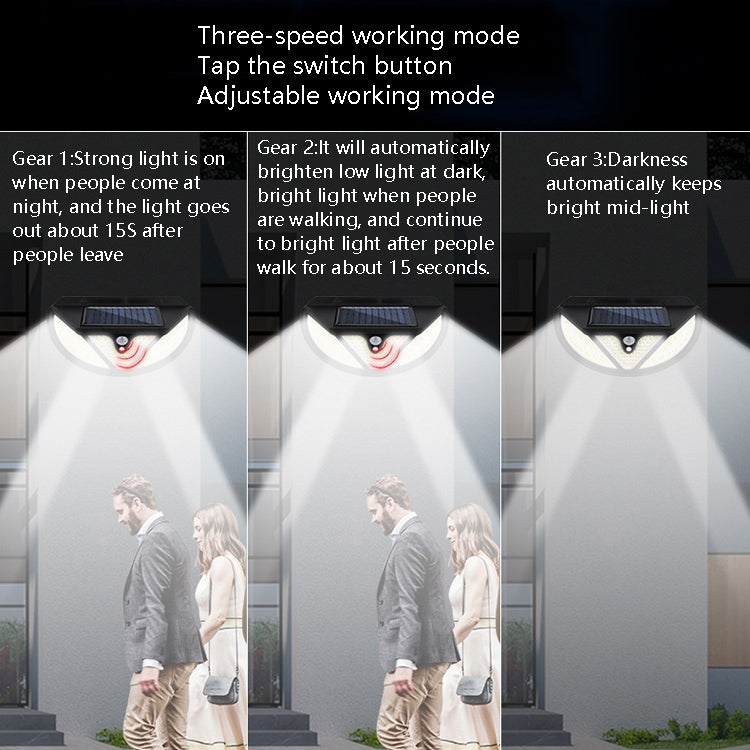 TG-TY074 Solar Garden Wall Lamp - Human Body Induction Outdoor Corridor Light