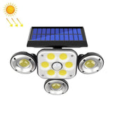 TG-TY051 4-Head Rotatable Solar Wall Light Body Sensor Outdoor Garden Waterproof Corridor Garden Lighting Street Light, Spec:, 89 LED, 102 COB, 141 LED, 144 LED, 180 LED, 181 LED, 228 LED with RC, 231 LED