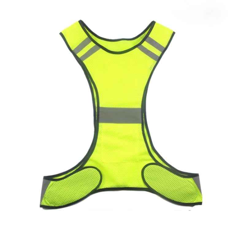 Sports Reflective Vest Night Running Outdoor Reflective Clothing Traffic Safety Reflective Vest,Style:, Without Led, With Led
