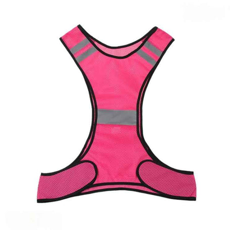 Sports Reflective Vest Night Running Outdoor Reflective Clothing Traffic Safety Reflective Vest,Style:, Without Led, With Led