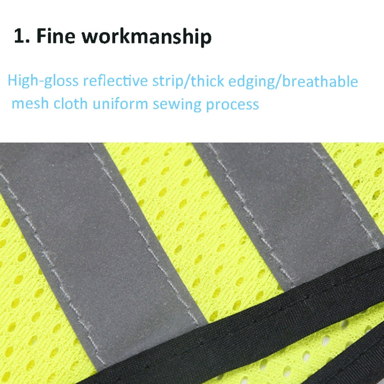 Sports Reflective Vest Night Running Outdoor Reflective Clothing Traffic Safety Reflective Vest