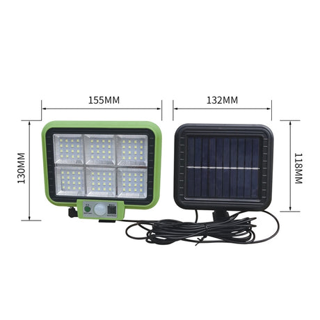 Outdoor Waterproof Solar Split Type Wall Light Human Induction Garden Corridor Household Street Light - LYDARZ