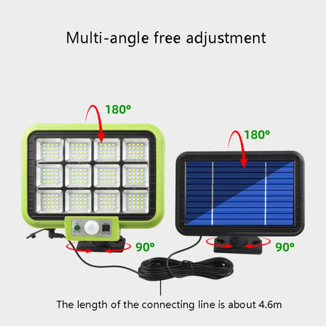 Outdoor Waterproof Solar Split Type Wall Light Human Induction Garden Corridor Household Street Light - LYDARZ