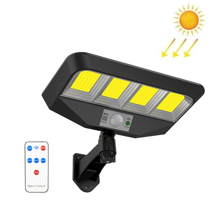 TG-TY081 LED Solar Wall Light - Outdoor Waterproof Courtyard Lamp with Remote Control
