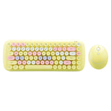 MOFii Candy Punk Keycap Mixed Color Wireless Keyboard and Mouse Set