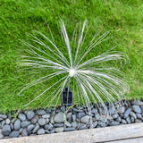 Solar Fiber Optic Jellyfish Lamp - LED Lawn Ground Plug for Outdoor Garden Decoration