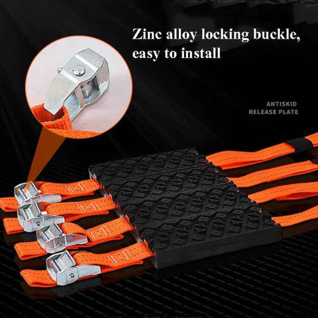 Car Mud Land Escape Board Snow Land Sand Land Emergency Escape Chain Outdoor Off-Road Escape Tool
