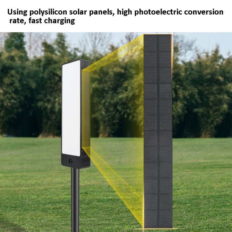 Lámpara solar para césped con número de casa TS-G6704 y enchufe de tierra con temperatura de dos colores