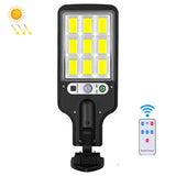 616 Solar Street Light LED Human Body Induction Garden Light, Spec:, 28 SMD No Remote Control, 60 SMD No Remote Control, 117 COB No Remote Control, 108 COB No Remote Control, 72 SMD No Remote Control, 28 SMD With Remote Control, 60 SMD With Remote Control