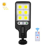 Solar Street Light LED Human Body Induction Garden Light, Spec:, 616A-18 LED, 616B-72 COB, 616C-30 COB, 616A-18 LED With Remote Control, 616B-72 COB With Remote Control, 616C-30 COB With Remote Control