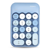 MOFii X910 2.4G 18 Keys 1600 DPI Wireless Numeric  Keypad, Pink, Green, Blue, Black