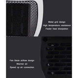 Household Multifunctional Intelligent Temperature Control Small Heater, Specification:, EU Plug, US Plug, UK Plug