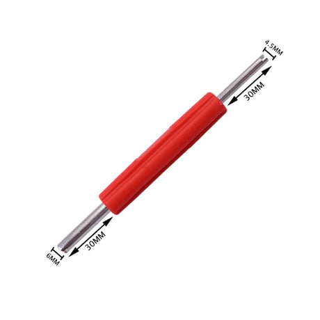 20 PCS Valve Core Wrench Key Car Air Conditioning Wheel Tire Air Mouth Dual-Use Switch Tool - LYDARZ