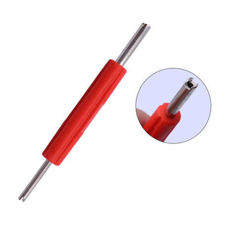 20 PCS Valve Core Wrench Key Car Air Conditioning Wheel Tire Air Mouth Dual-Use Switch Tool - LYDARZ