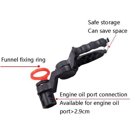 Car Plus Oil Funnel Tool Oil Filling Machine - LYDARZ