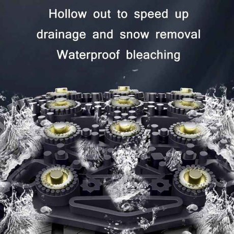 For 175~265cm Snow Emergency Snow Chains For Car SUV General Tires, Yellow 8764A, Black 8764B