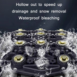 For 175~265cm Snow Emergency Snow Chains For Car SUV General Tires, Yellow 8764A, Black 8764B