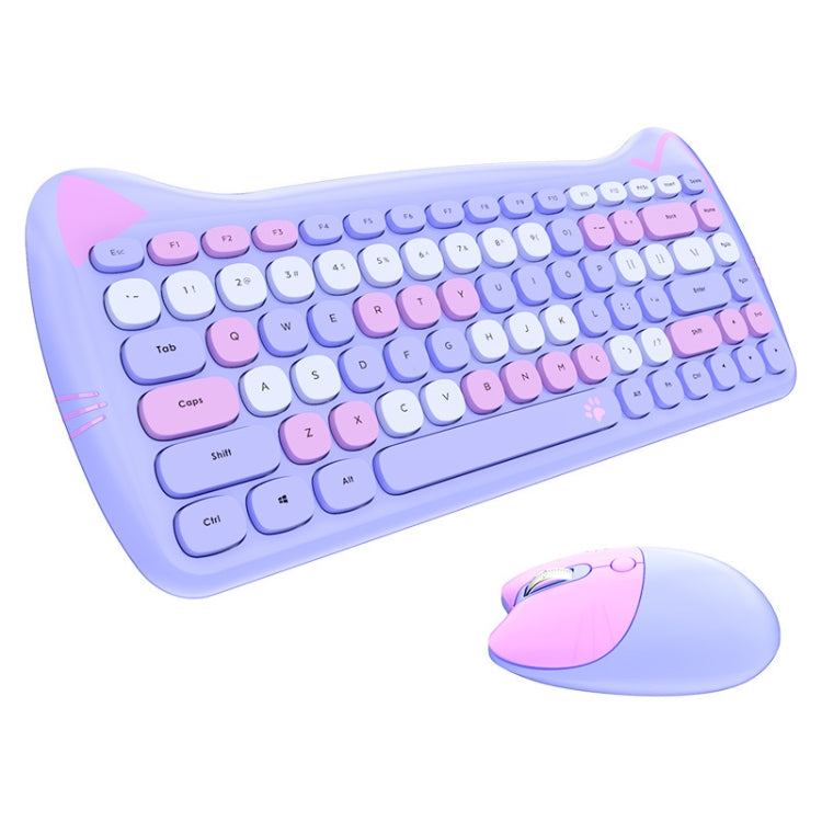 MOFii 2.4GHz 84 Keys Wireless Keyboard and Mouse Set