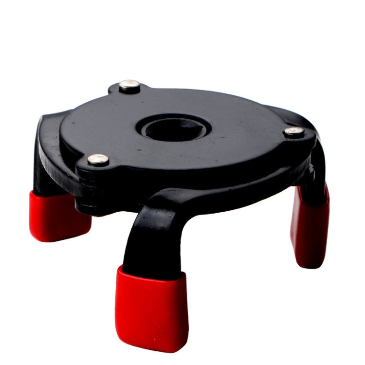 Llave de filtro de aceite de tres mordazas para reparación de automóviles de 60 a 95 mm para un cambio de aceite fácil.