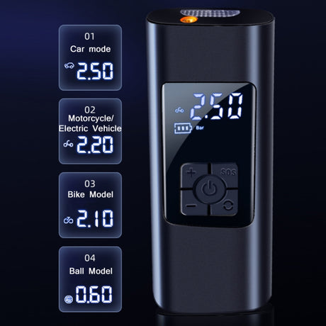 Car Portable Digital Display Electric Air Pump - LYDARZ