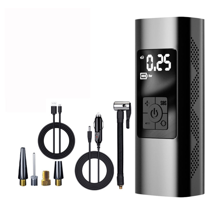 Car Portable Air Pump - Digital Display Electric Tire Inflator