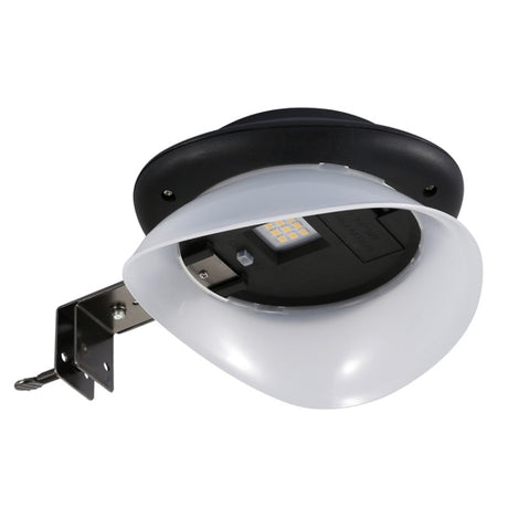 Punch-free Flying Saucer Solar Lamp Outdoor Garden Decoration Wall Lamp - LYDARZ